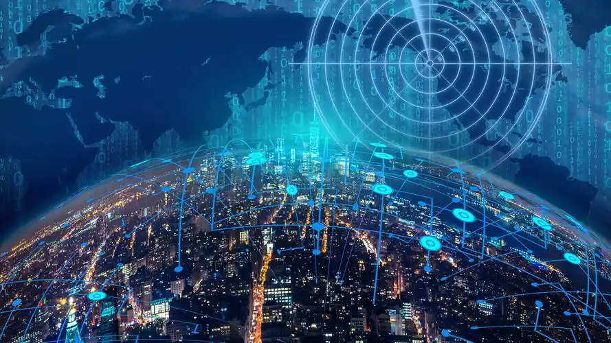 创意科幻城市高清宽屏桌面壁纸