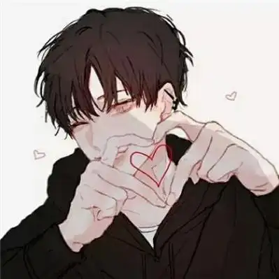 qq卡通头像男生阳光一点很快乐的男生