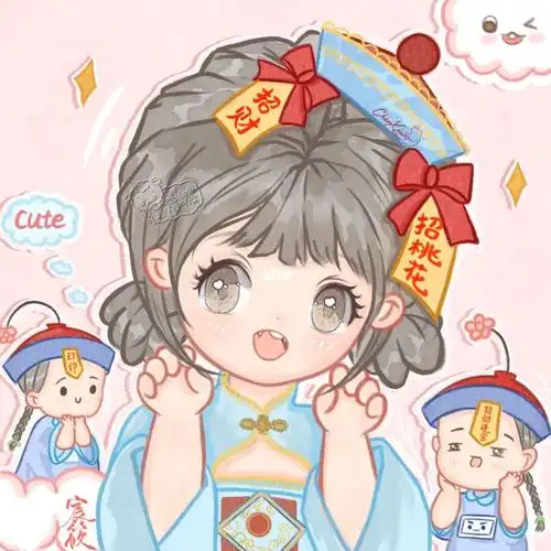 可爱头像  #卡通头像  #女生头像  #头像分享  #僵小鱼  #可爱小僵尸