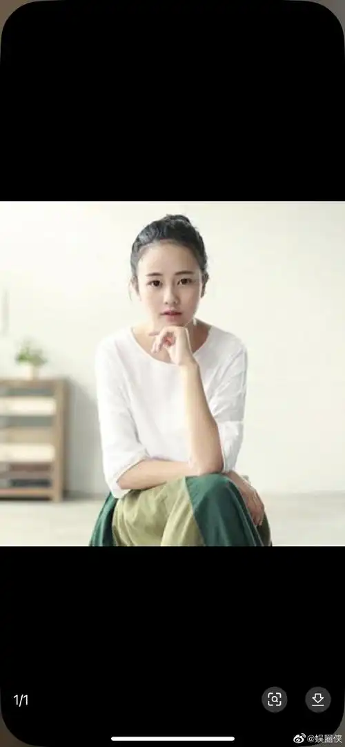 白鹿早期模特照片