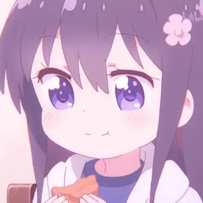 二次元头像女呆萌唯美 可爱萌粉色二次元头像,卡通头像图片-回车桌面