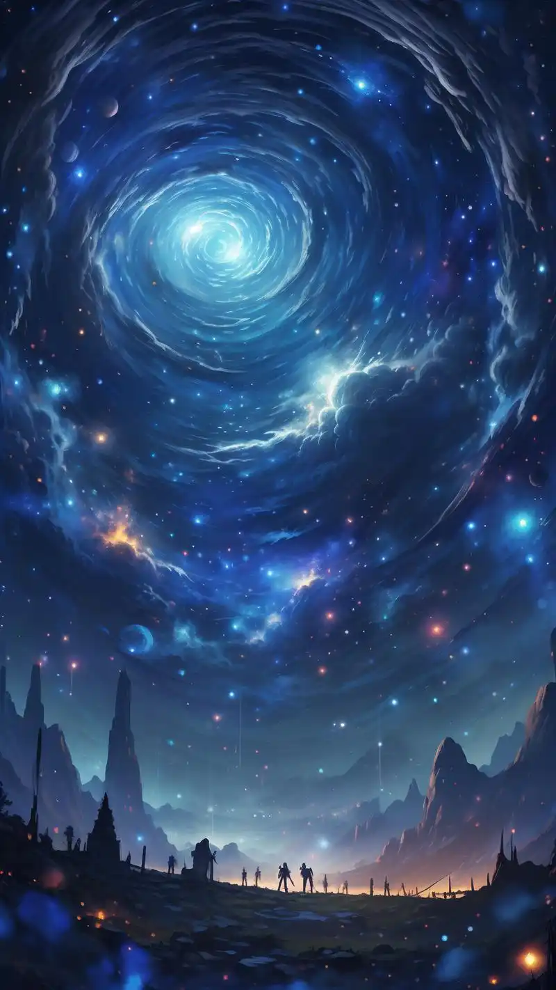 97蓝色星空壁纸大放送78 宝宝们,这次给大家带来的是超级梦幻的