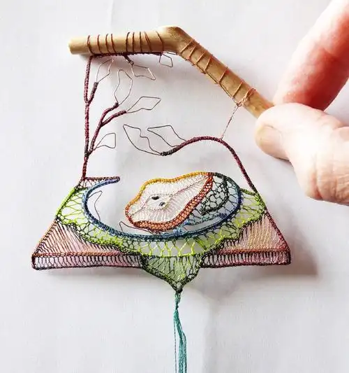 用一双巧手,创作艺术!艺术家 agnes herczeg 钩织的艺术