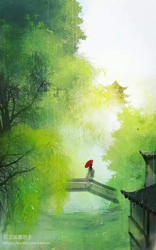 古风中国风插画壁纸,这意境太美了