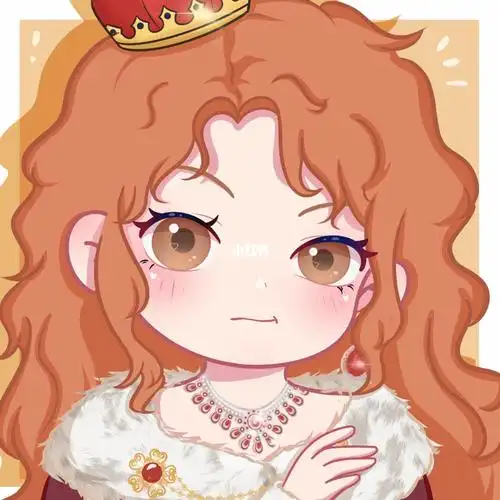 pro软件:procreate#卡通头像  #狮子座  #十二星座  #可爱  #女生头像