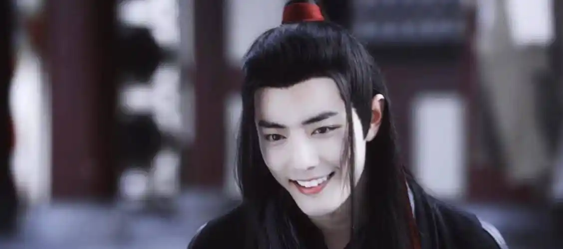 陈情令肖战笑容合集,绝美瞬间,对师姐蓝湛不太一样,网友:上头_魏无羡