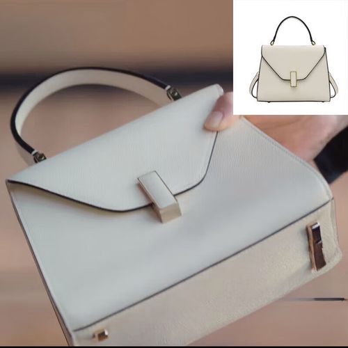 霜魄做自己的光刘涛包包白色手提包时尚小众感腋下包简约