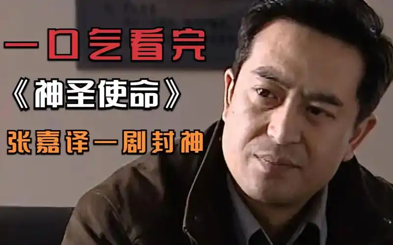 一口气看完《神圣使命》,张嘉译倾情演绎,一剧封神