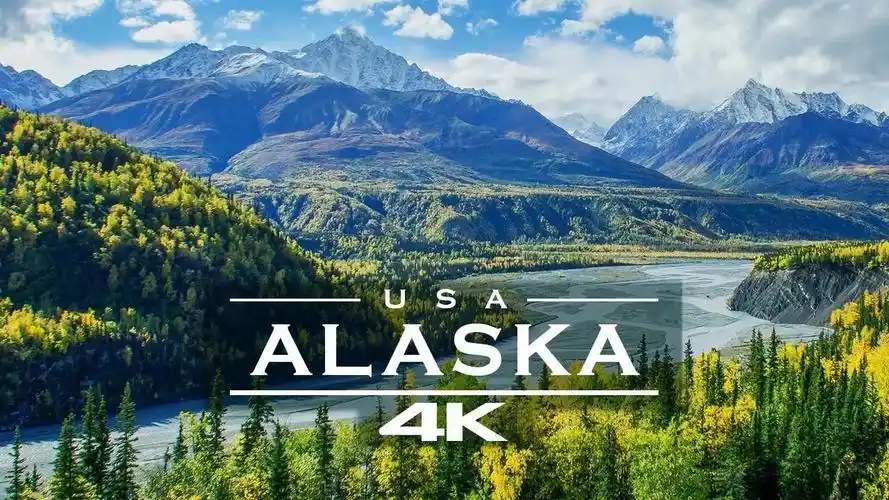 【4k航拍】美国 阿拉斯加洲 alaska, usa 9694