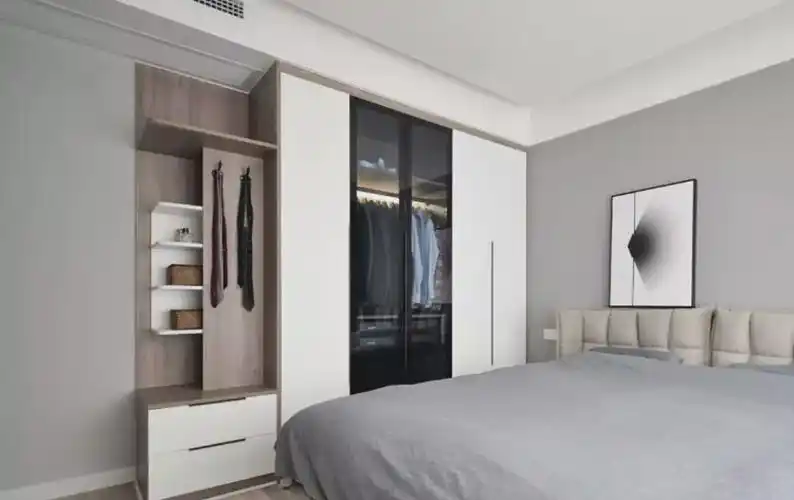 图赏颜色撞的对绝妙好搭配撞色衣柜的定制技巧