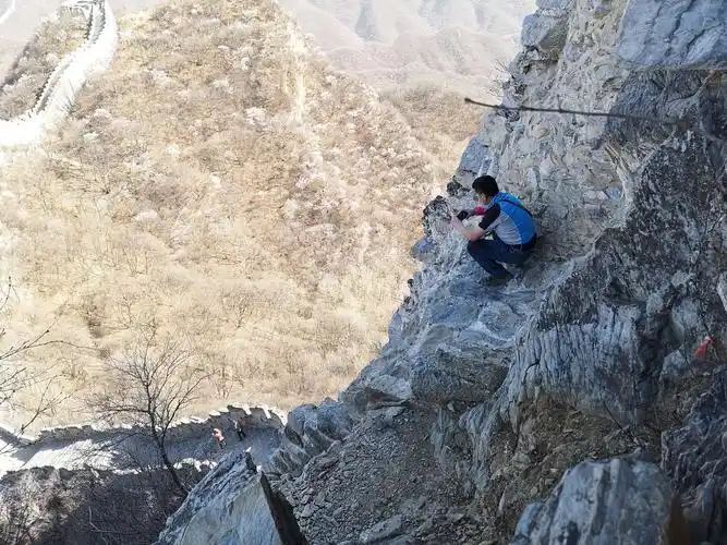 箭扣长城:西大墙…北京结…鹰飞倒…仰天梯…将军守关