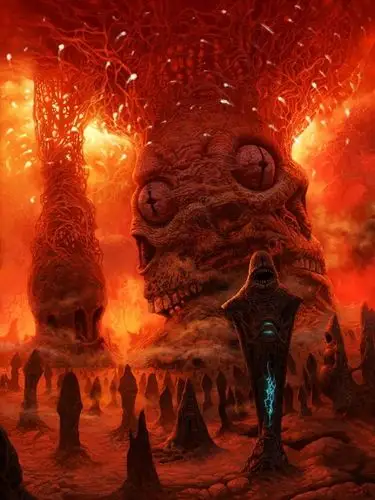 源自地狱的恐怖!国内画师杨雪果画作精选