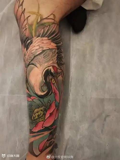 包小腿_纹身图案手稿图片_君刺的纹身作品集