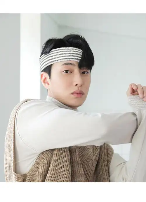 网红同款兔耳朵发带男士专用洗脸发带敷面膜头巾男生宽边头套发箍