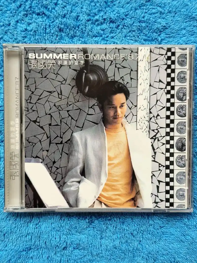 1987年张国荣《浪漫的夏季》专辑,环球复刻引进版,环球唱片 - 抖音