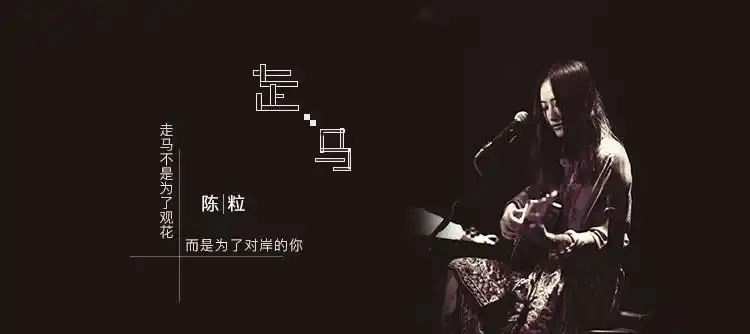 陈粒走马banner