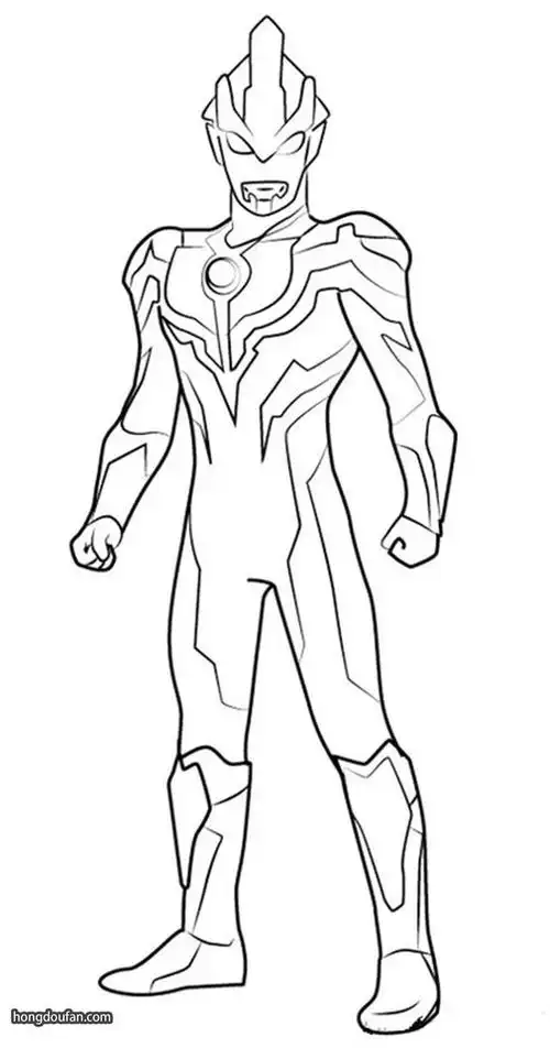 捷克步骤奥特曼,梦比可爱大全帅气优斯利亚画法笔画奥特曼,赛罗奥特曼