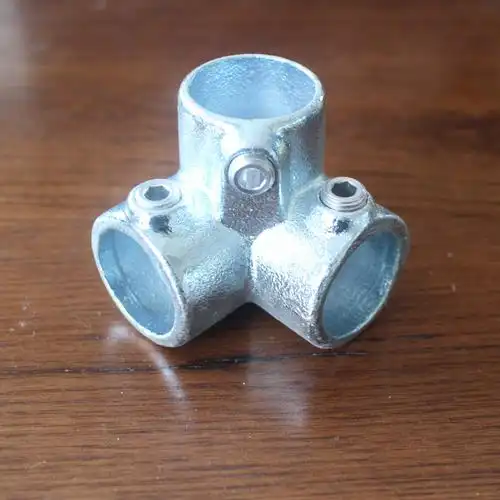 快装护栏连接件配件多种尺寸施工热镀电镀锌临时钢管接头厂家供应