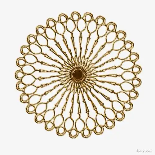 圆形镂空框框透明图片(3)