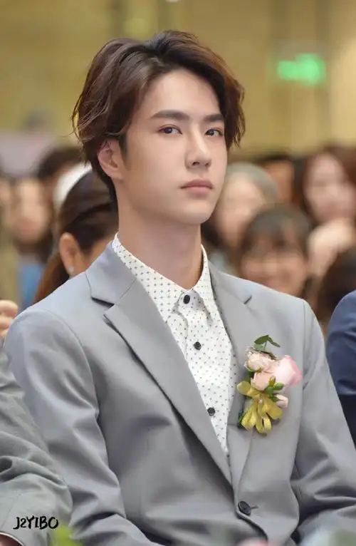 西装小王子奶敷敷超可爱考古2017年的小博#王一博的考古日常#wyb#王