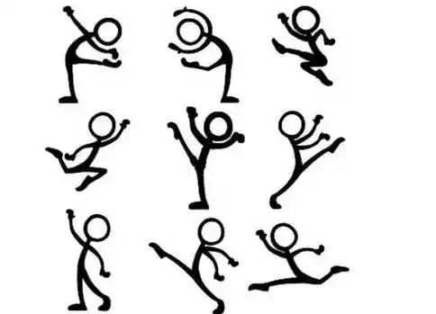 火柴人动作简笔画表情包这是一组火柴人简笔画的内容,希望能满足您的