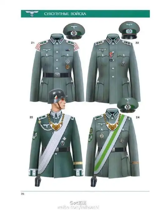 绘画素材分享# 英姿飒爽的军服始终是百看不厌的风景线今天就一起