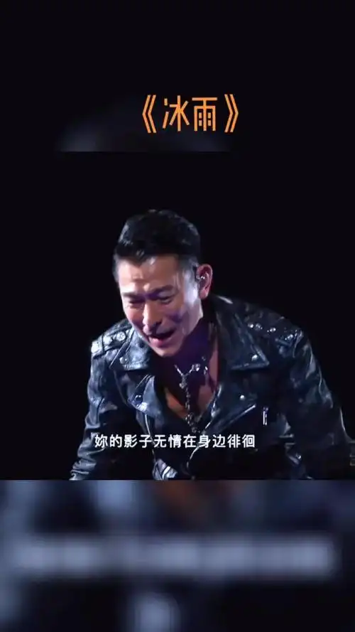 华仔演唱会经典歌曲《冰雨》#刘德华