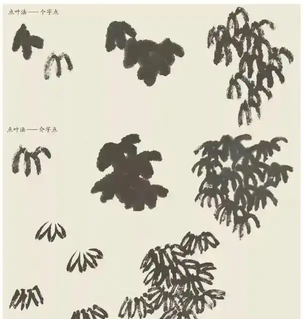 水墨丹青树的画法分享#中国画 #抖音图文来了  - 抖音