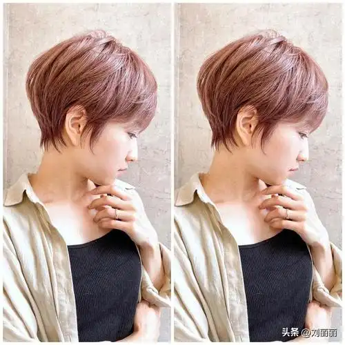 几款好看的短发造型,时髦显脸小(女生脸大剪什么短发好看图片) - 冷求