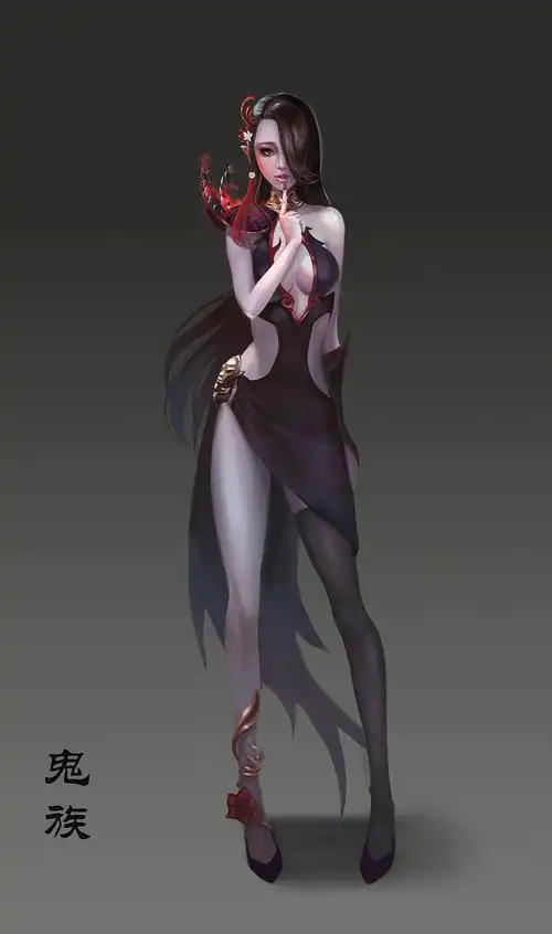 原画人设练习|插画|创作习作|槿绣 - 原创作品 - 站酷 (zcool)