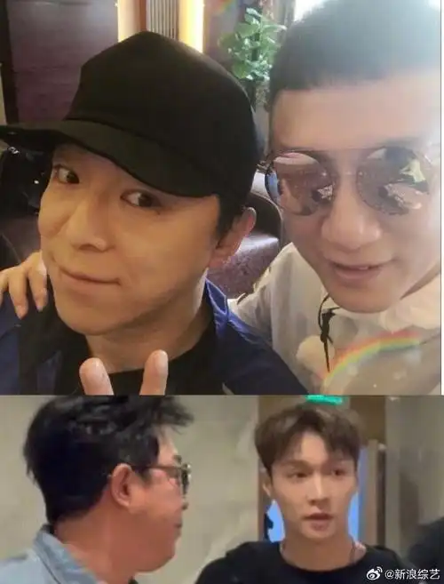 孙红雷#@黄渤@张艺兴一同参加@黄磊微博优酷新综艺《#盒子里的猫#》不