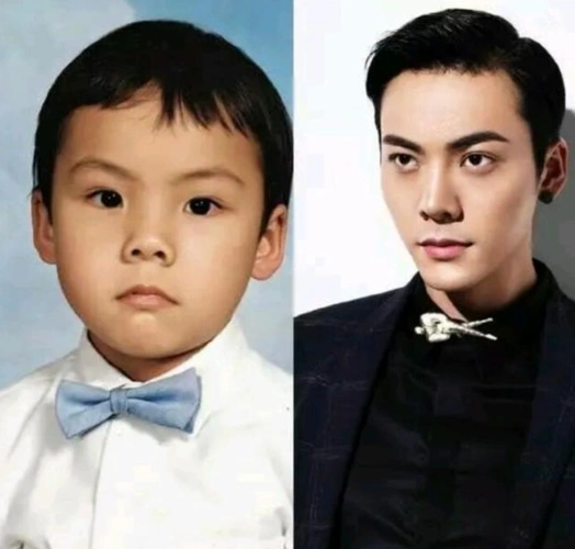 看了陈伟霆的童年照,第一感觉就是这小家伙长大后怎么这么帅.