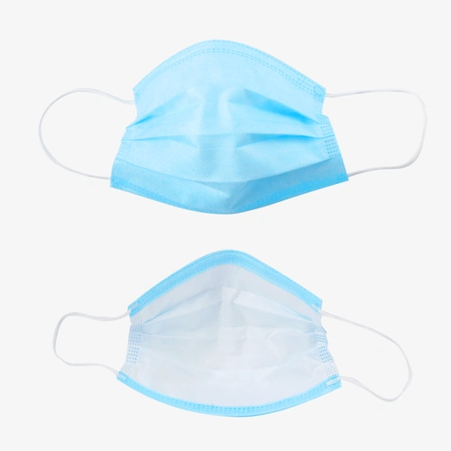 一次性口罩正反面
