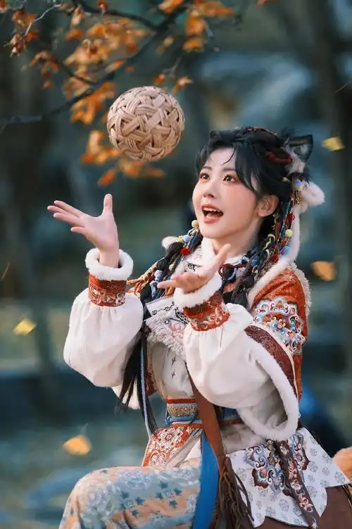 西域小公主 又奶又狼的 赖美云这套古装写真我要看一万遍 好英气的小