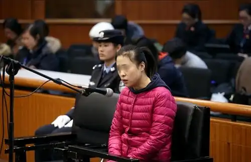 图为庭审现场.