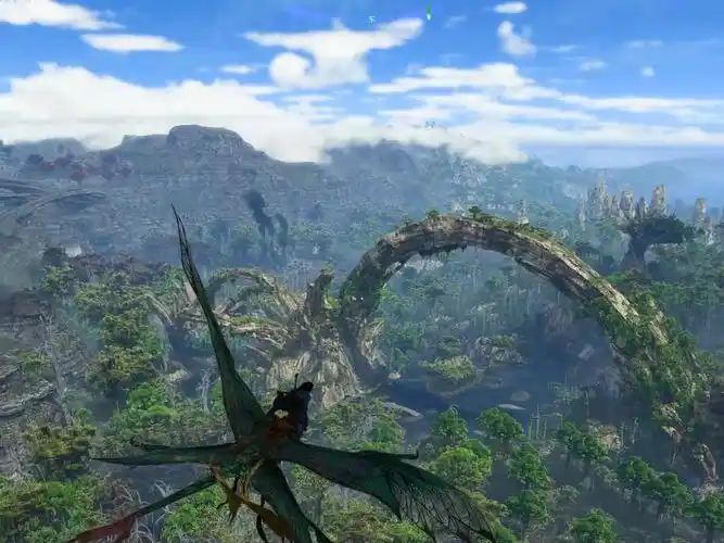 《阿凡达:潘多拉边境》画面太美了!骑飞龙翱翔天际