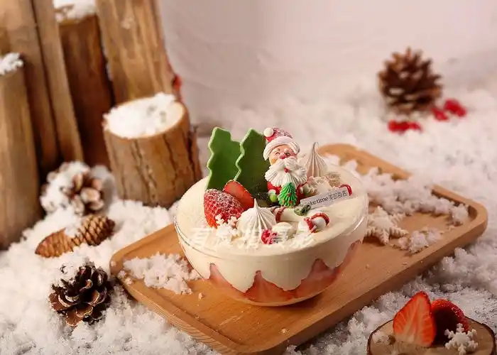 深圳电商食品美食摄影--圣诞主题蛋糕甜品拍摄