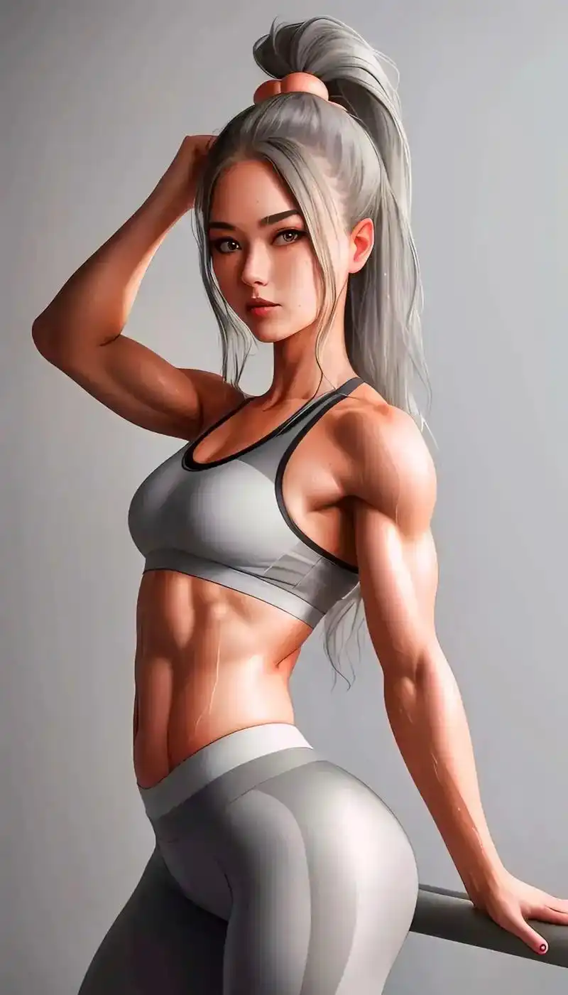 健身美女#壁纸分享 全面屏壁纸!拿走不谢 - 抖音