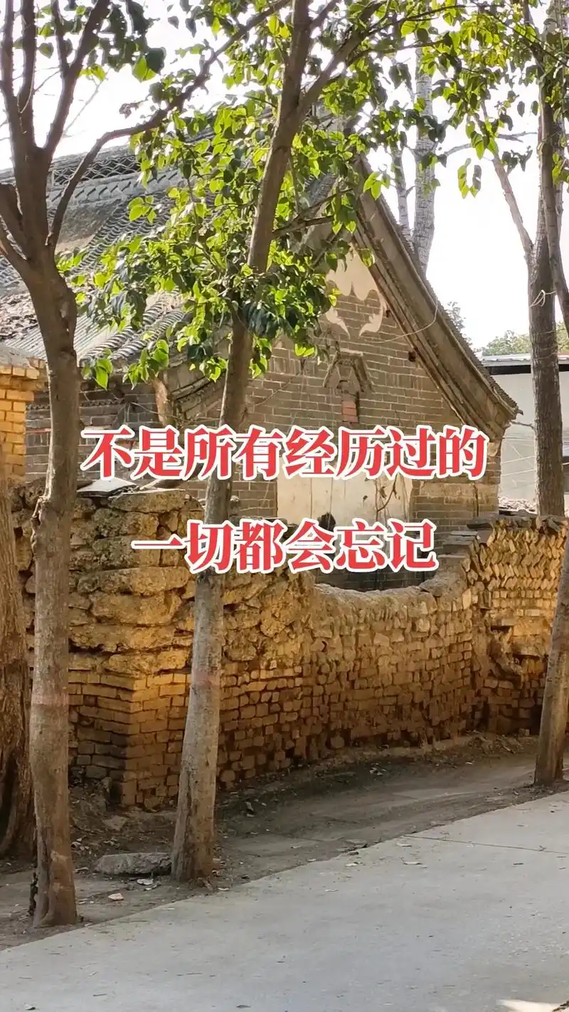 一切不会忘记但一切都会过去