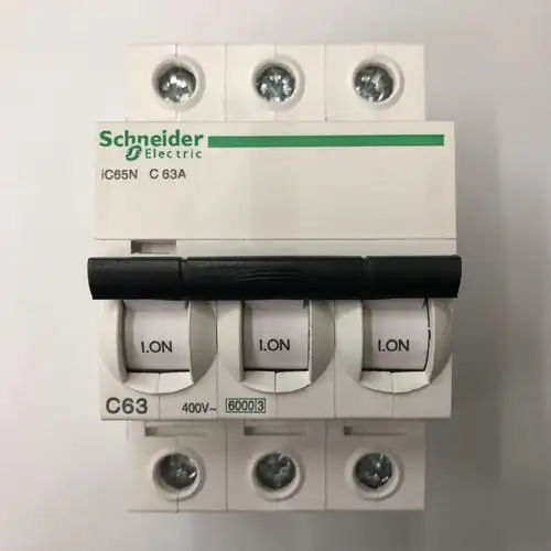 原装正品ic65n 3p c63a施耐德小型断路器