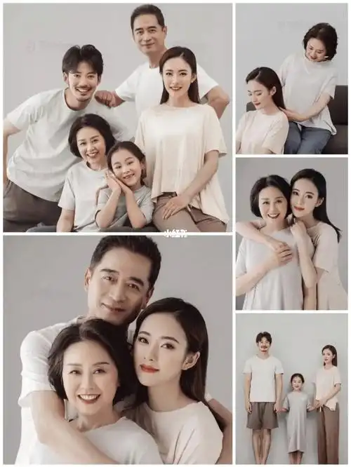 便装风全家福推荐揭92霸总回家后的样子