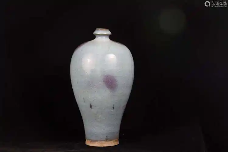 钧窑天青釉梅瓶