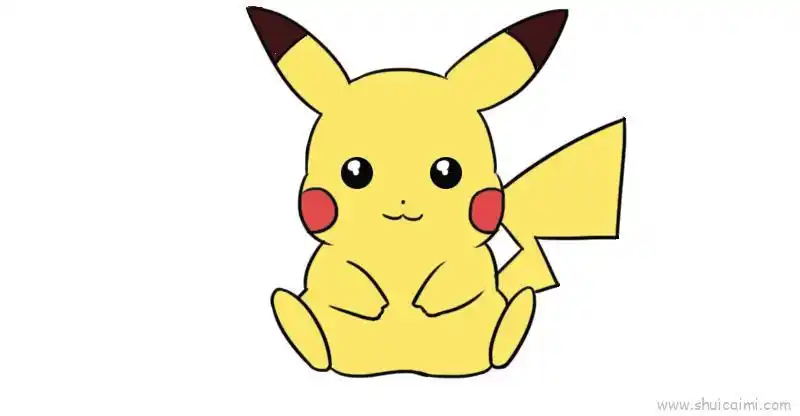 皮卡丘最萌儿童画怎么画 皮卡丘最萌简笔画画法