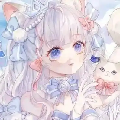 可爱动漫女生头像 #可爱闺蜜头像##高冷女生漫画头像 #可 - 兑趑