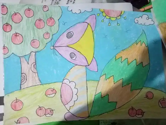 礼乐涵品大家好,我是临河区第二小学,二年级四班的马月花,我喜欢画画