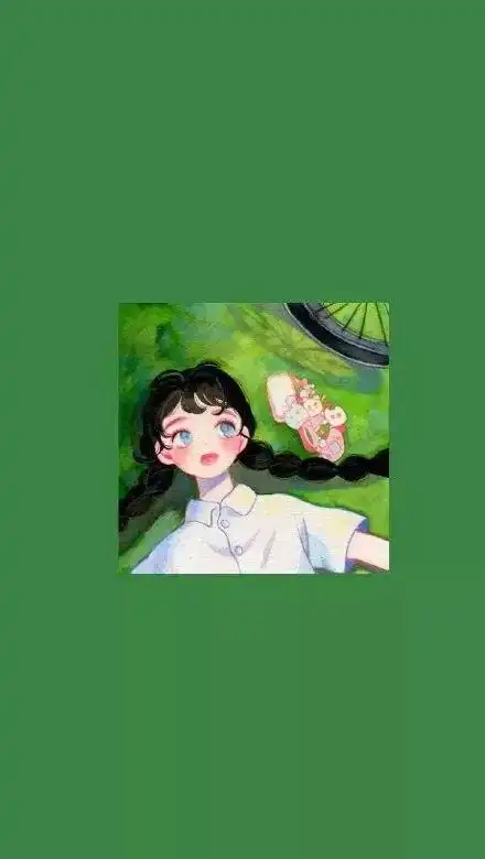 抖音刚火的绿色壁纸绿色很好只是被爱情玷污了而已