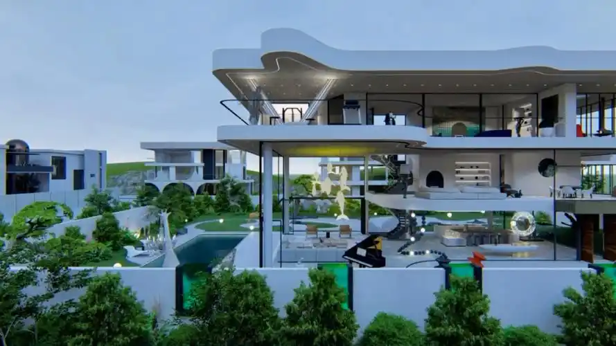 广州3000平现代别墅豪宅/建筑设计/室内设计/高山博design