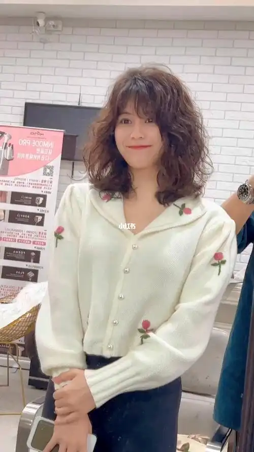 细软服帖必烫发型日系慵懒卷