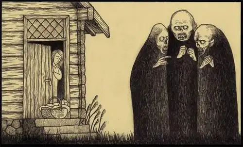 don kenn 手绘恐怖漫画欣赏