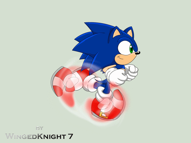 音速小子索尼克sonicthehedgehog跑旋风动画gif动图_动态图_表情包